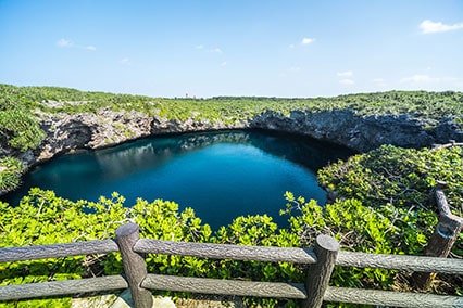Toori Pond on Shimoji Island