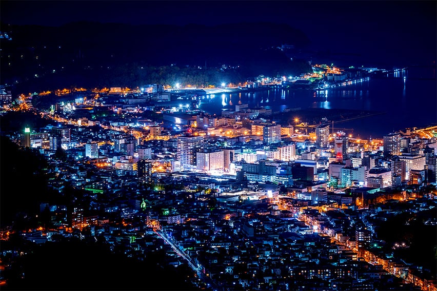 Otaru night view