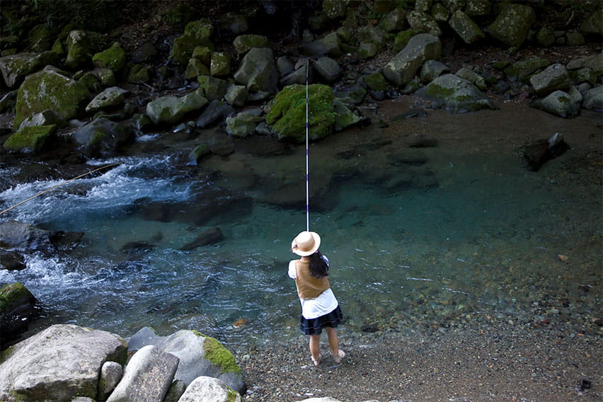 Shimoda (mountain stream fishing)