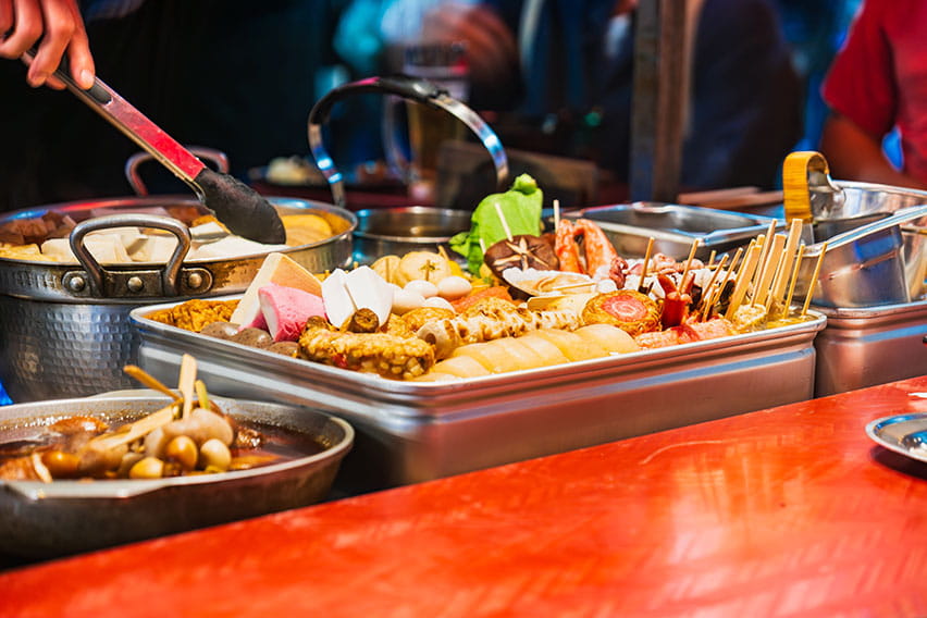 Fukuoka: Food stalls