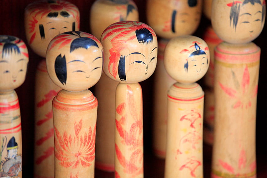 Kokeshi Doll Painting
