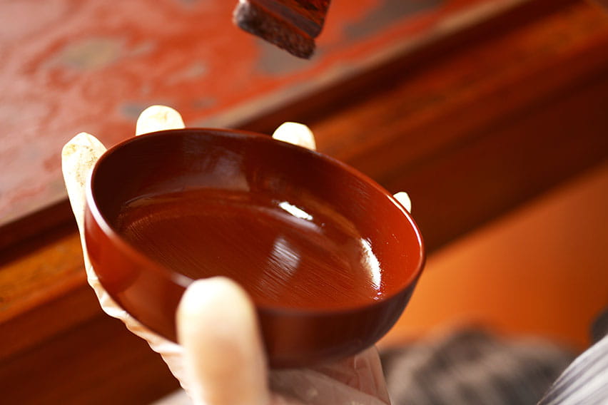 Lacquerware (lacquer painting) experience