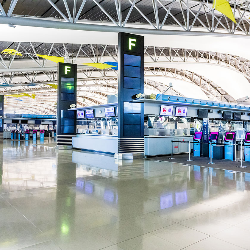 Koyasan →<br>
KIX Departure