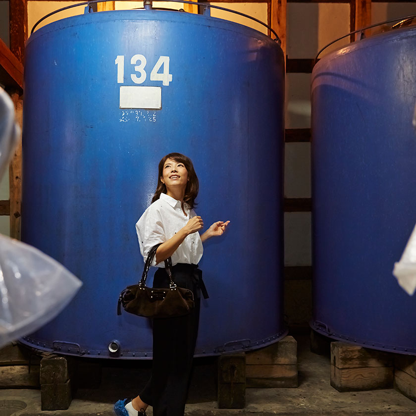 Aso –<br>
Tsujun Sake Brewery<br>
(Yamato Town)