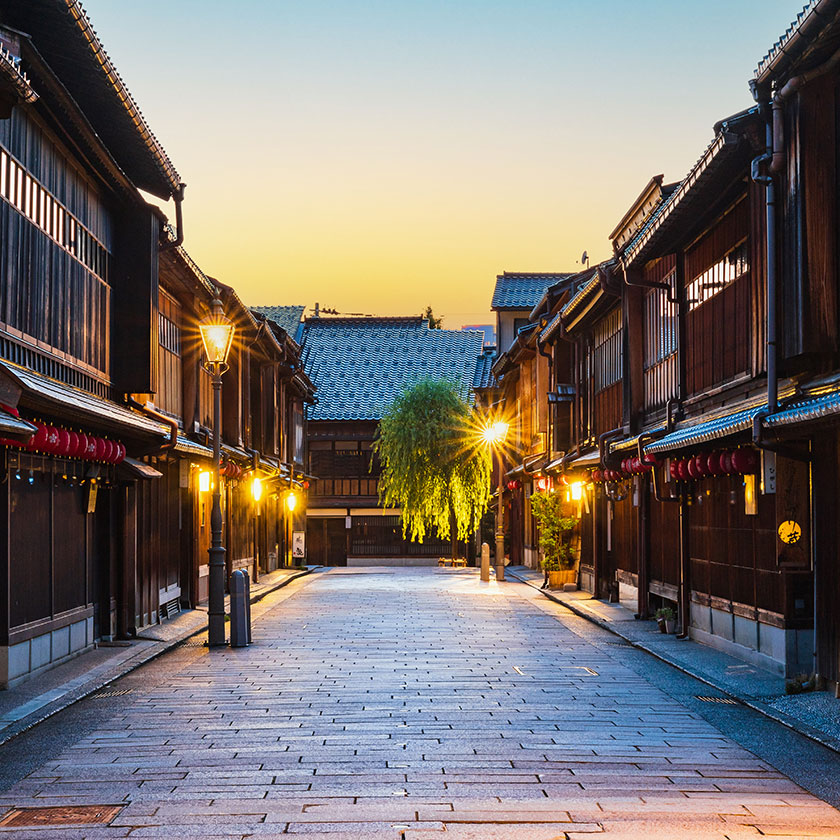 Tokyo →<br>Kanazawa