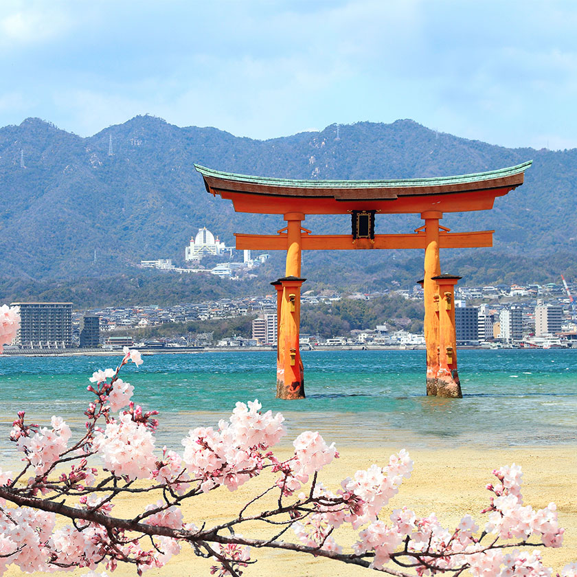 Hiroshima &<br>
Miyajima