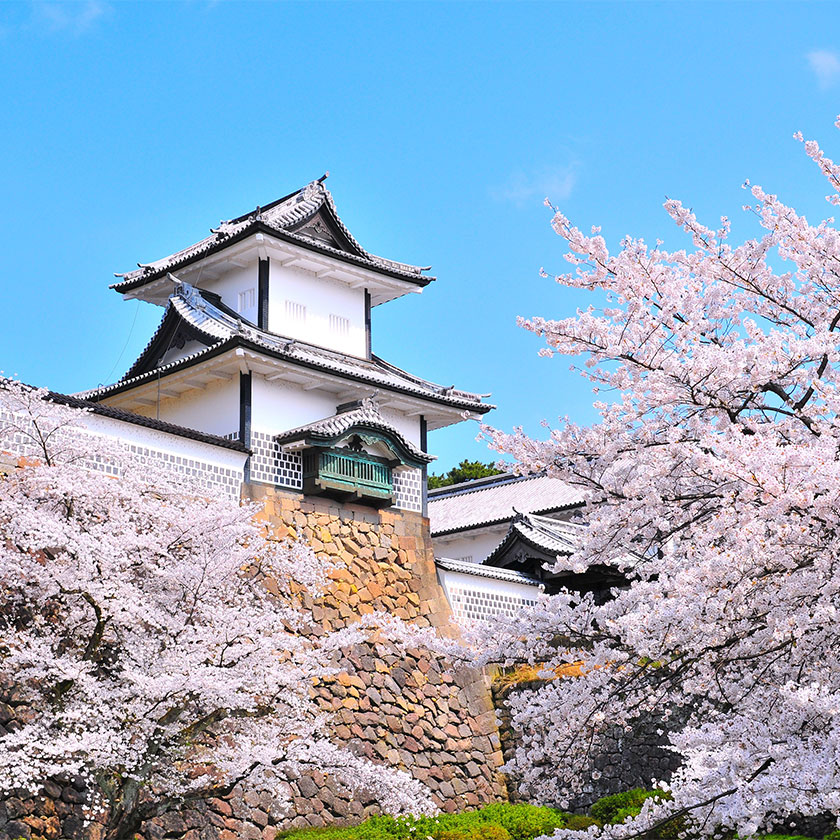 Tokyo →<br>
Kanazawa