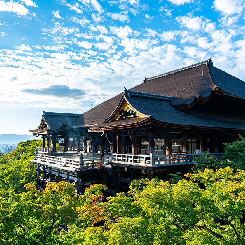 Tokyo →<br>
Kyoto (Shinkansen)